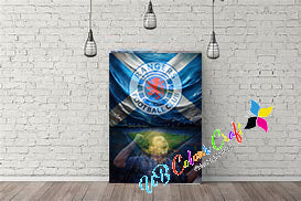 Rangers FC with Ally Mccoist Canvas
