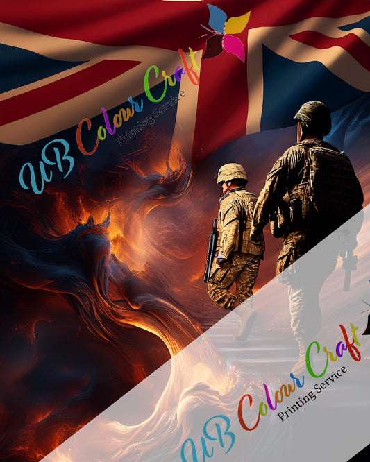 British Soldier Canvas