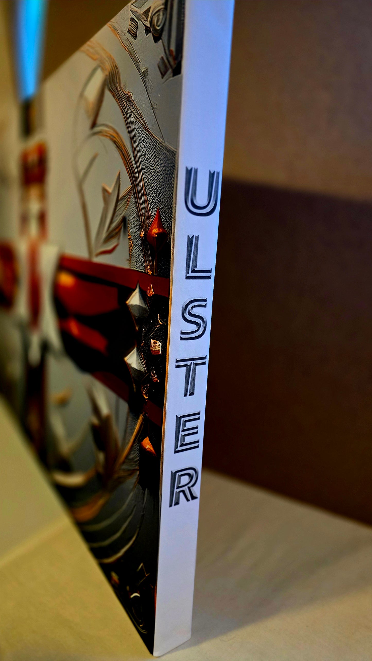 Ulster Banner with side print Canvas