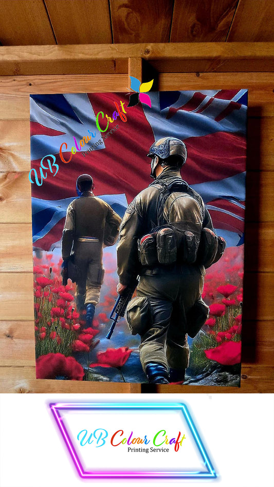 British Soldier Canvas