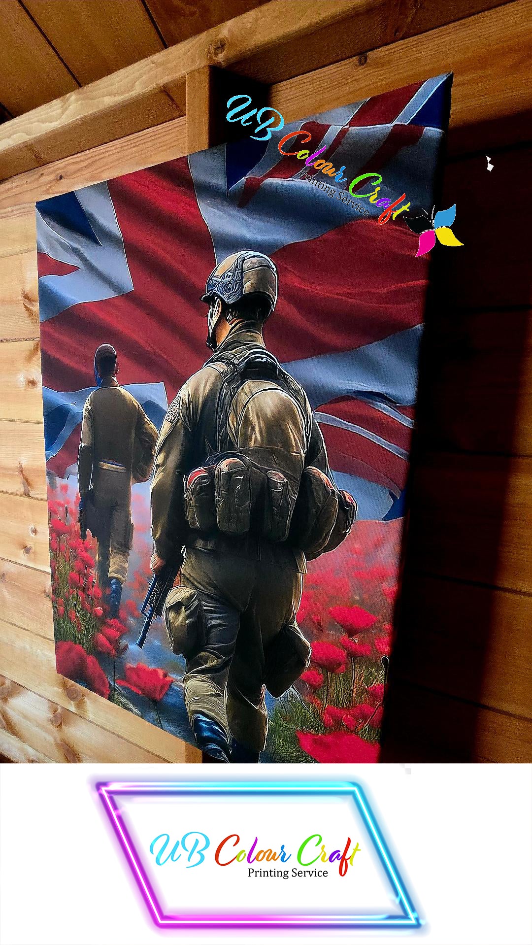 British Soldier Canvas